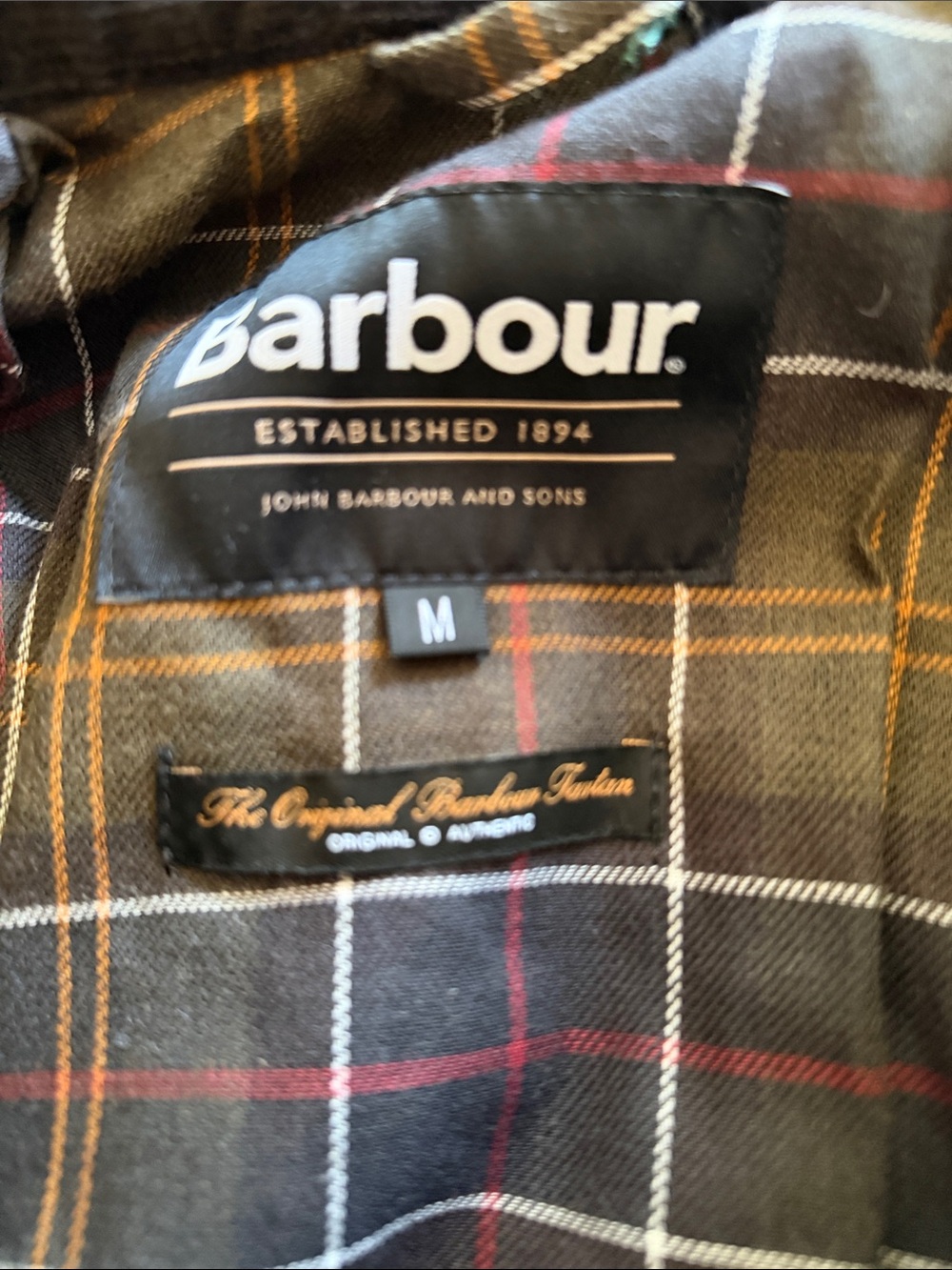 Barbour Classic Bedale Wax Jacket In Olive. Sz M. New - Picture 4 of 13